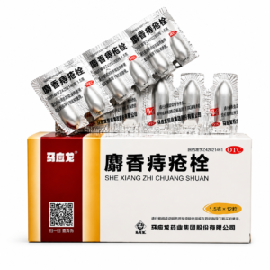 Свечи от геморроя She Xiang Zhi Chuang Shuan 12 шт