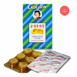 Леденцы для горла Golden Throat 12 шт