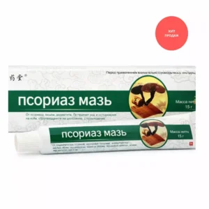 Мазь с экстрактом линчжи от псориаза экземы и лишая 15 г